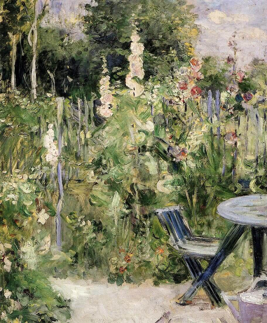 “Roses TrÃ©miÃ¨res” by Berthe Morisot